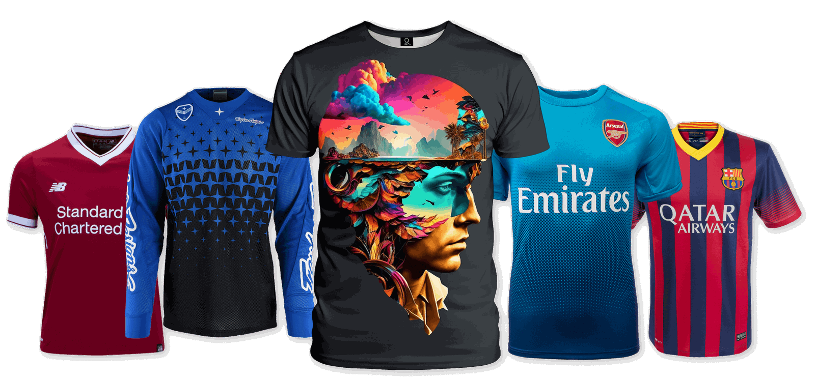 Custom Heat Transfers  <span>  With Stunning Detail </span>
